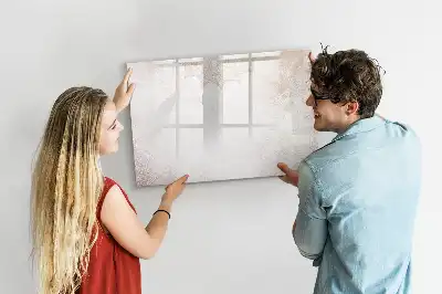Lavagna magnetica per disegnare con motivo decorativo