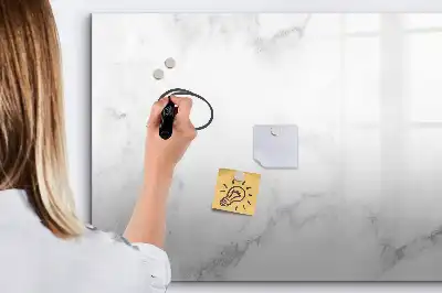 Lavagna magnetica da scrittura modello in marmo