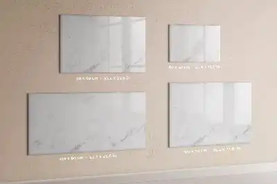 Lavagna magnetica da scrittura modello in marmo
