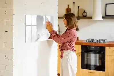 Lavagna magnetica da scrittura modello in marmo