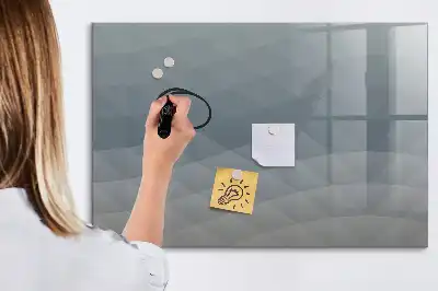 Lavagna magnetica per disegnare modello Onde