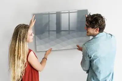 Lavagna magnetica per disegnare modello Onde