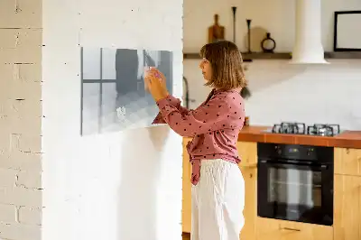 Lavagna magnetica per disegnare modello Onde