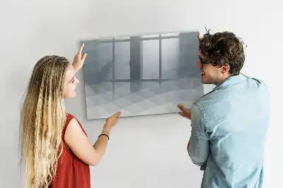 Lavagna magnetica per disegnare modello Onde