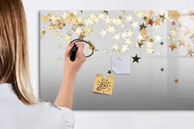 Lavagna magnetica per disegnare modello stelle