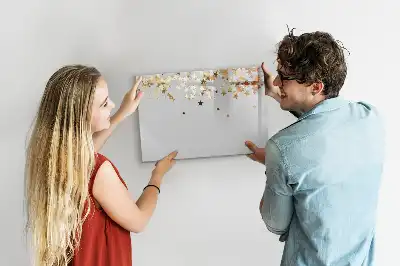 Lavagna magnetica per disegnare modello stelle