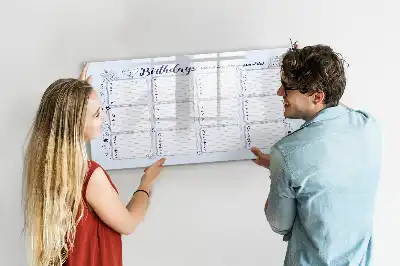 Lavagna magnetica per scrivere biglietto di compleanno