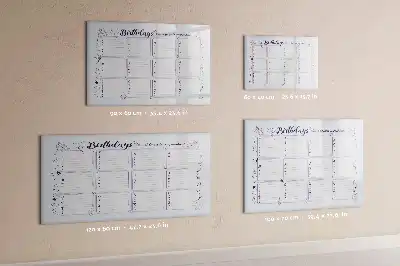 Lavagna magnetica per scrivere biglietto di compleanno