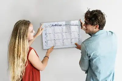 Lavagna magnetica per scrivere biglietto di compleanno