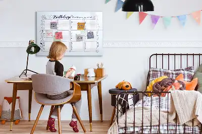 Lavagna magnetica per scrivere biglietto di compleanno