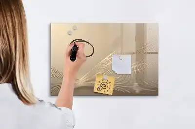 Lavagna magnetica per disegnare modello Luce astratta