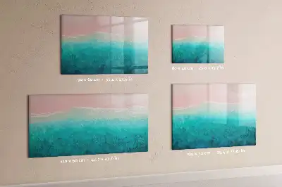 Lavagna magnetica per disegnare tema spiaggia e mare