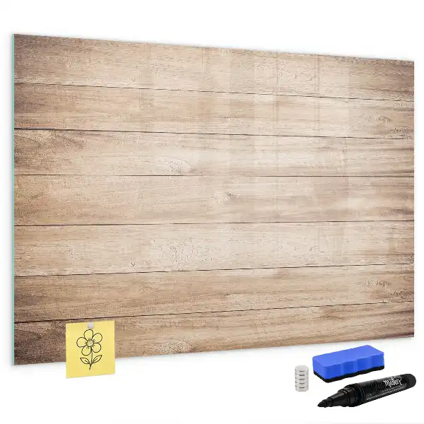 Lavagna magnetica per disegnare con effetto legno