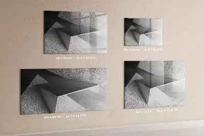 Lavagna magnetica per disegnare modello astrazione di triangoli