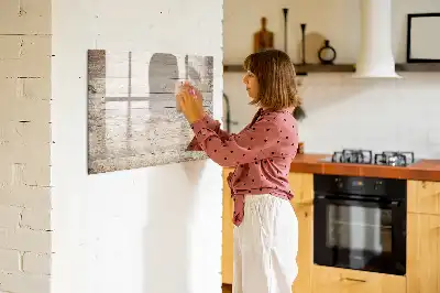 Lavagna magnetica per disegnare con pannelli in legno