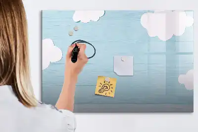 Lavagna magnetica per bambini per scrivere e disegnare