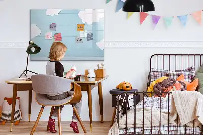 Lavagna magnetica per bambini per scrivere e disegnare
