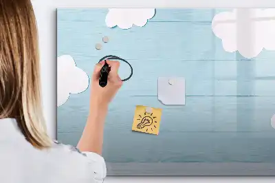 Lavagna magnetica per bambini per scrivere e disegnare