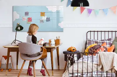Lavagna magnetica per bambini per scrivere e disegnare