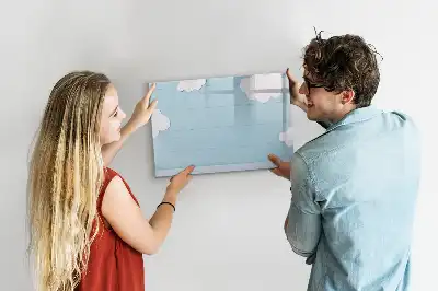 Lavagna magnetica per bambini per scrivere e disegnare