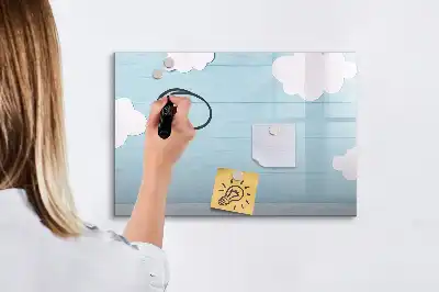 Lavagna magnetica per bambini per scrivere e disegnare