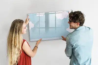 Lavagna magnetica per bambini per scrivere e disegnare