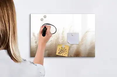 Lavagna magnetica per disegnare motivo astrazione di venature