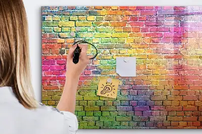 Lavagna magnetica per disegnare su muro dipinto