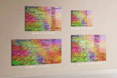 Lavagna magnetica per disegnare su muro dipinto