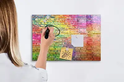 Lavagna magnetica per disegnare su muro dipinto