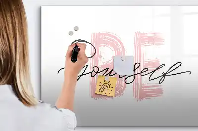 Lavagna magnetica per disegnare modello Sii te stesso