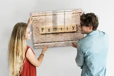 Lavagna magnetica per scrivere modello Famiglia