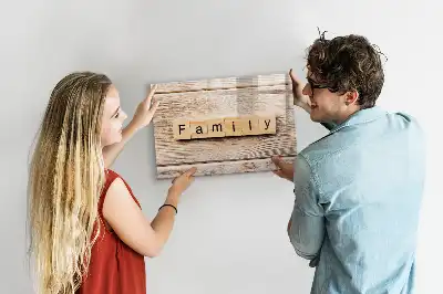 Lavagna magnetica per scrivere modello Famiglia