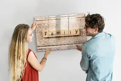 Lavagna magnetica per scrivere modello Famiglia