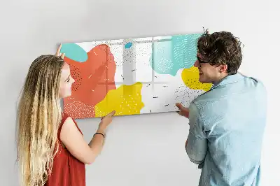 Lavagna magnetica per disegnare modello Astrazione POP