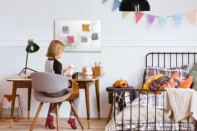 Lavagna magnetica per disegnare decorazione in marmo
