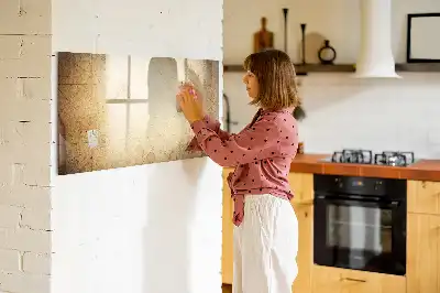Lavagna magnetica per disegnare motivo vecchia mappa del mondo