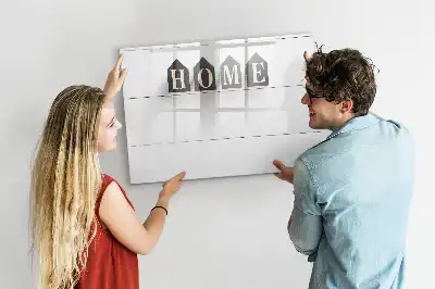 Lavagna magnetica per scrivere modello Testo Casa