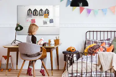 Lavagna magnetica per scrivere modello Testo Casa