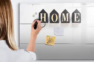 Lavagna magnetica per scrivere modello Testo Casa