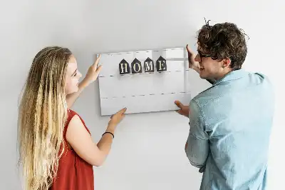 Lavagna magnetica per scrivere modello Testo Casa