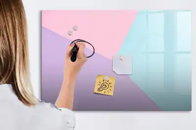 Lavagna magnetica per disegnare motivo pastello