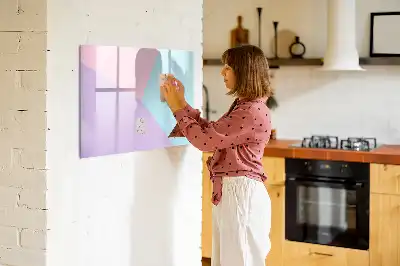 Lavagna magnetica per disegnare motivo pastello