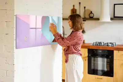 Lavagna magnetica per disegnare motivo pastello