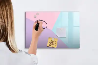 Lavagna magnetica per disegnare motivo pastello