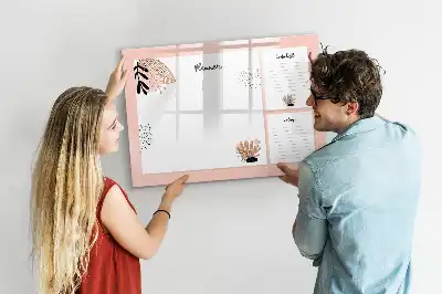 Lavagna magnetica per scrivere note del pianificatore
