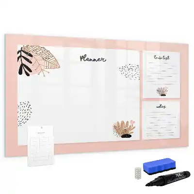 Lavagna magnetica per scrivere note del pianificatore