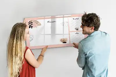 Lavagna magnetica per scrivere note del pianificatore