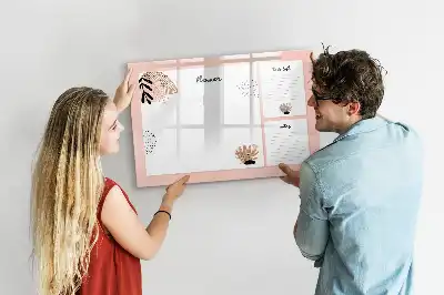 Lavagna magnetica per scrivere note del pianificatore