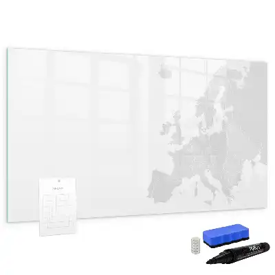 Mappa dell'Europa lavagna magnetica per disegnare